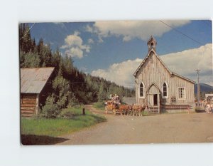 Postcard Barnard Stagecoach Bakerville British Columbia Canada