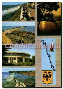 Modern Postcard Chatelaillon The Embankment And The Beach The Beach casino Bo...