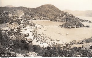 RP:Acapulco , Gro. , Mexico , 1930-40s ; Vista