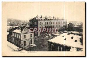 Old Postcard Belfort The Military Hospital Army