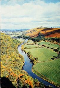 Symonds Yat Herefordshire England UK Vintage J. Dixon Postcard D94