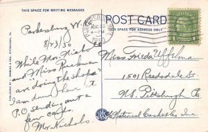 Parkersburg West Virginia Viscose Co Plant Antique Postcard K104746