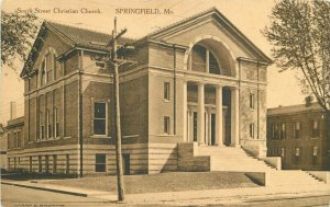 Browne Christian Church South Street Springfield Missouri 1911 Postcard 20-13365