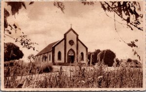 Central African Republic Mission Catholique de Bouar Vintage Postcard  C012