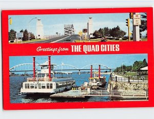 Postcard Greetings from The Quad Cities