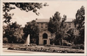 Memorial Union Ames Iowa RPPC C054