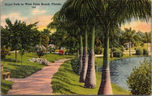 Florida Quiet Path In West Palm Beach