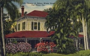 Thomas A. Edison Winter Home - Fort Myers, Florida FL  