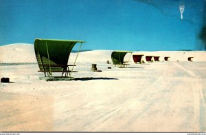 New Mexico White Sands National Monument Picnic Area 1966
