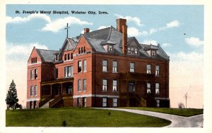 Webster City, Iowa - A view of St. Joseph's Mercy Hospital - from the 1920s