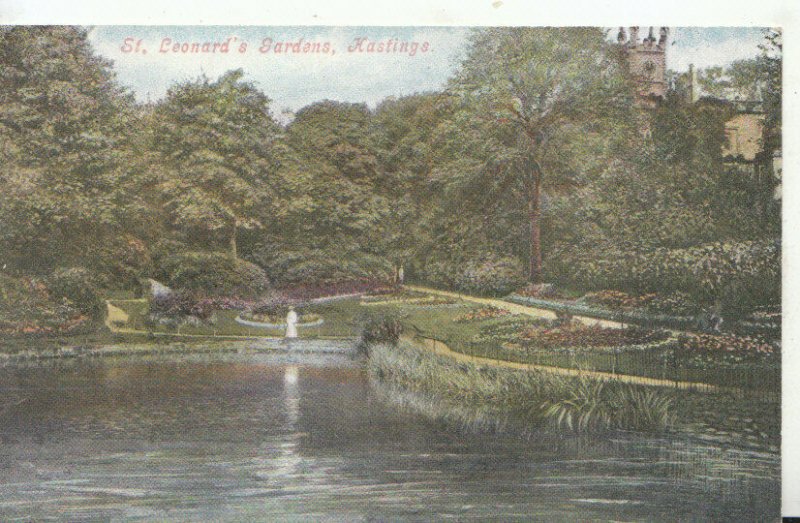 Sussex Postcard - St Leonard's Gardens - Hastings - Ref TZ6024
