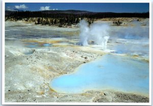 Postcard - Norris Geyser Basin, Yellowstone National Park - Wyoming