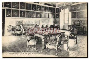 Old Postcard Chateau de Bussy Rabutin Cote d'Or Exhibition of War Men