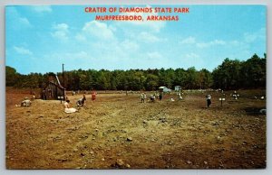 Murfreesboro Arkansas  Crater of Diamonds State Park  Postcard