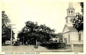 MA - Harwichport. Main St and Church