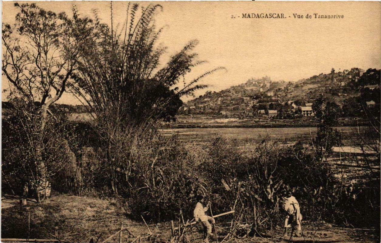 Carte Postale Ancienne (CPA) - Tananarive, Madagascar - Vue Générale