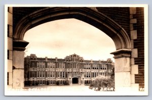 J98/ Norman University of Oklahoma RPPC Postcard c1930 Geology Building 256