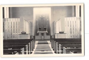 Millbrook Jersey  Channel Islands Vintage RPPC Real Photo St Matthews Church