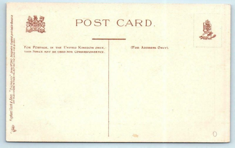 Tuck THE LITTLE MARCHIONESS Charles Dickens Character ca 1910s KYD  Postcard