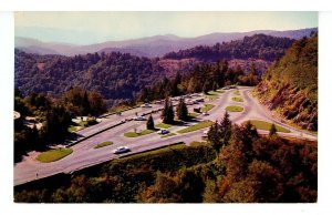 Great Smoky Mountains Nat'l Park. Newfound Gap Aerial View