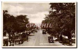 Postcard Old Lord Street Southport