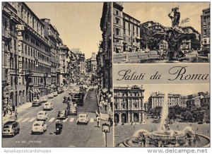 Italy Roma Rome Multi View Saluti da Roma