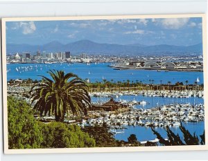 Postcard Scene from Point Loma, San Diego, California