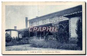 Old Postcard Bitche Camp Casino Army Officers