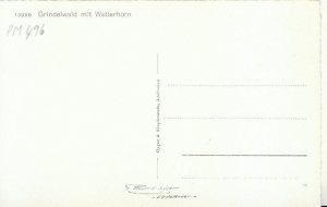 Switzerland Postcard - Grindelwald Mit Wetterhorn - Ref TZ7634