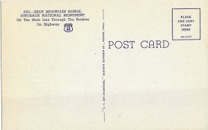 Split Mountain Gorge Dinosaur National Monument Jensen Utah