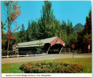 Postcard - Jackson Covered Bridge, White Mountains - Jackson, New Hampshire