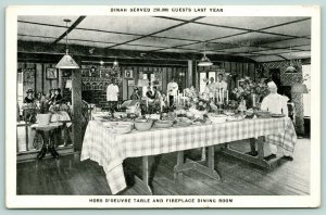 Palo Alto CA~Dinah's Shack Chefs & Waiters~Interior~Roadside Diner US 101~c1950