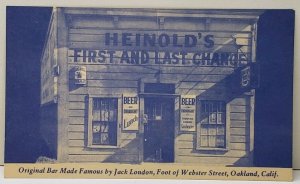 Oakland California HEINOLD'S BAR c1940-50's Postcard D11