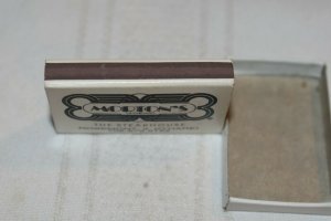 Morton's The Steakhouse Rosemont Illinois Matchbox