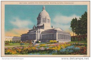 Washington Olympia Floral Gardens And State Capitol Building