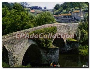 Modern Postcard Argenton Chateau Les Deux Sevres tourism The new bridge over ...