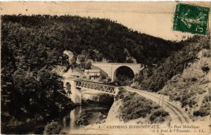 CPA Env. d'YSSINGEAUX - Le Pont Metallique et le PONT-de-l'ENCEINTE (517782)