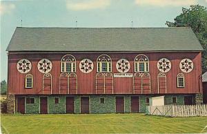 Hex-Decorated Barn in Lehight County Pennsylvania PA, Dutch