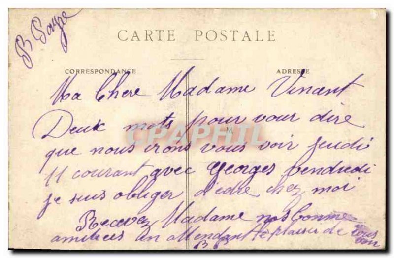 Old Postcard Gate entrance Tourbillon