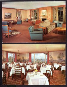 Lot of 2 Quebec ARVIDA Interior The Saguenay Inn The Dining Room The Living Room