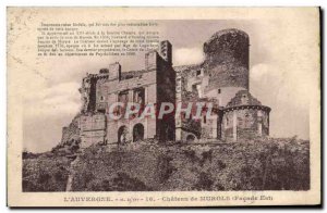Old Postcard L & # 39Auvergne Chateau De Murols