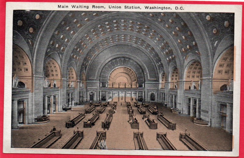 12887 Main Waiting Room, Union Station, Washington DC