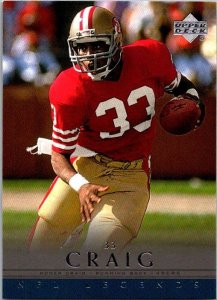 2000 Upper Deck Football Card Roger Craig San Francisco 49ers sk5694