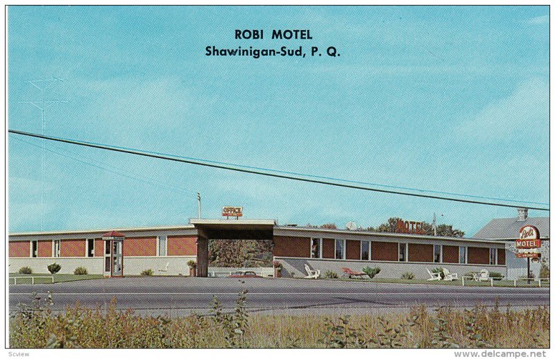 Robi Motel, Shawinigan-Sud, Province of  Quebec, Canada, 40-60s