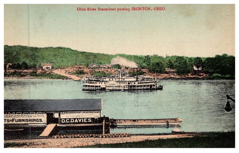 Ohio   Ironton , Ohio River Steamboat