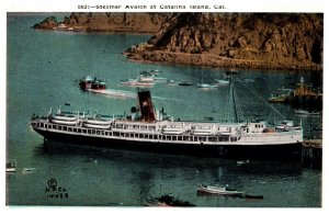 Steamer Avalon at Catalina Island Caloifornia