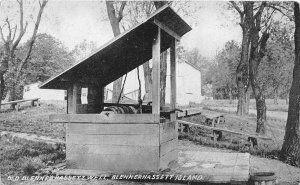 J34/ Parkersburg West Virginia Postcard c1910 Blennerhassett Well 223