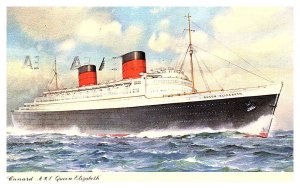 R.M.S. Queen Elizabeth  Cunard  Line