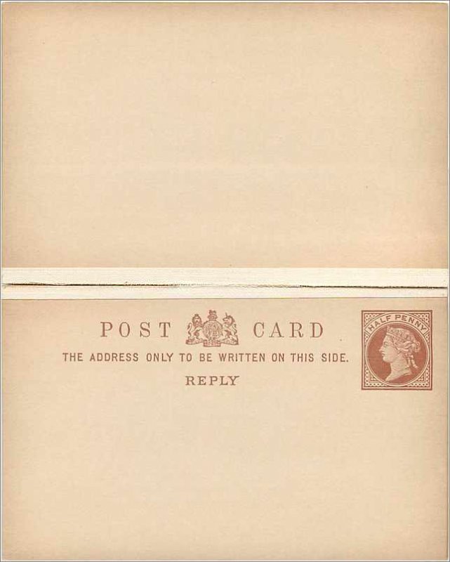 Entier Postal Stationery Postal Britain Great Britain 1 / 2p