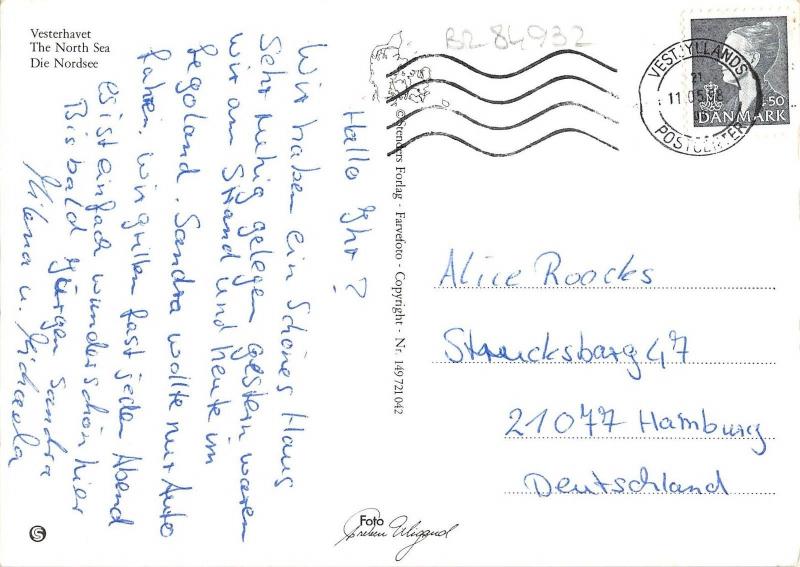 BR84932 the north sea denmark